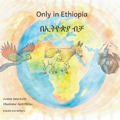Book cover for Only in Ethiopia in English and Amharic