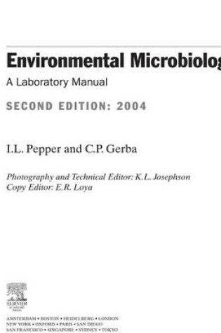 Cover of Environmental Microbiology