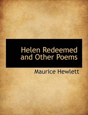 Book cover for Helen Redeemed and Other Poems