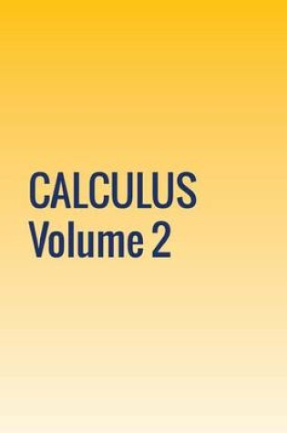 Cover of Calculus Volume 2