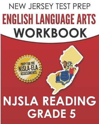 Book cover for NEW JERSEY TEST PREP English Language Arts Workbook NJSLA Reading Grade 5