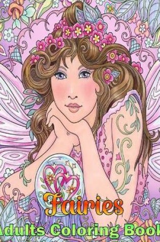 Cover of Fairies Adults Coloring Book