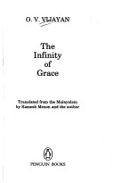 Book cover for The Infinity of Grace