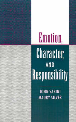 Cover of Emotion, Character, and Responsibility