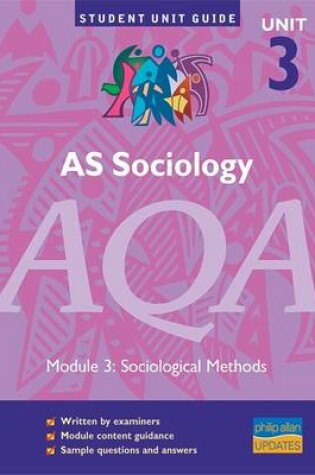 Cover of AS Sociology, Unit 3, AQA