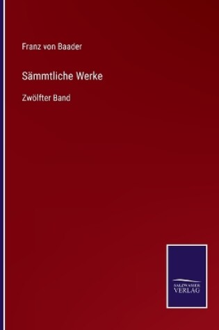 Cover of Sämmtliche Werke