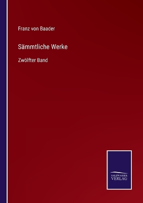 Book cover for Sämmtliche Werke