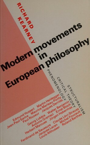 Book cover for Modern Movements in European Philosophy