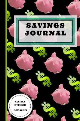 Book cover for Savings Journal