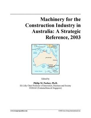 Book cover for Machinery for the Construction Industry in Australia