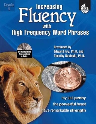 Book cover for Increasing Fluency with High Frequency Word Phrases Grade 4