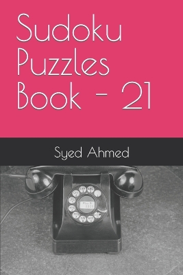 Book cover for Sudoku Puzzles Book - 21