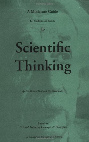 Book cover for A Miniature Guide for Students and Faculty to Scientific Thinking