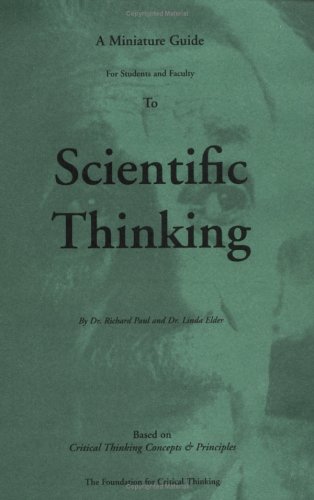 Cover of A Miniature Guide for Students and Faculty to Scientific Thinking