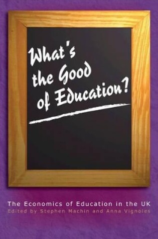 Cover of What's the Good of Education?
