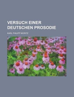 Book cover for Versuch Einer Deutschen Prosodie