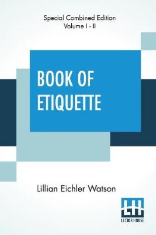 Cover of Book Of Etiquette (Complete)