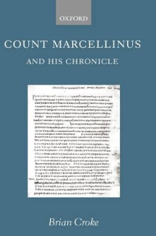 Cover of Count Marcellinus and his Chronicle