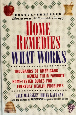 Cover of Home Remedies: What Works HB