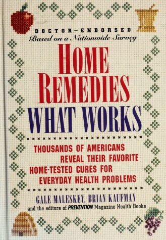 Book cover for Home Remedies: What Works HB