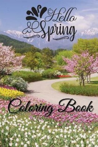 Cover of Hello Spring Coloring Book