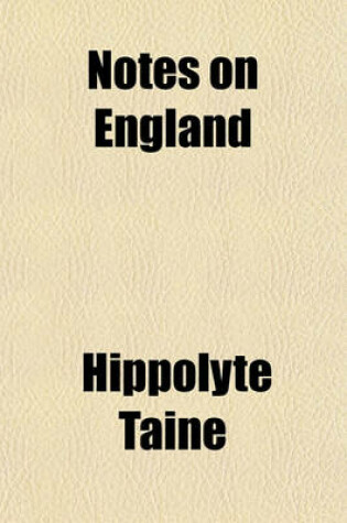 Cover of Notes on England