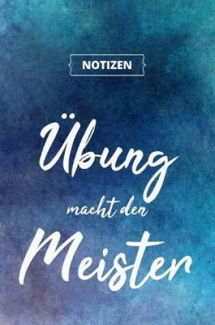 Cover of UEbung macht den Meister