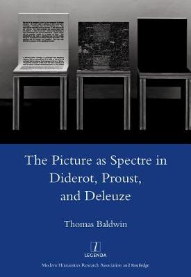 Book cover for Picture as Spectre in Diderot, Proust, and Deleuze