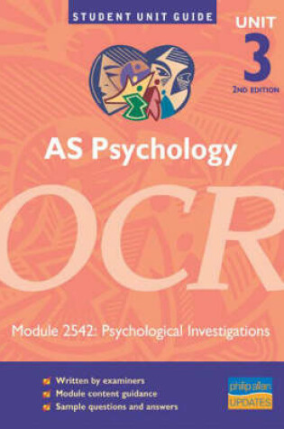 Cover of AS Psychology OCR