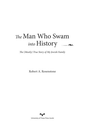 Book cover for The Man Who Swam into History