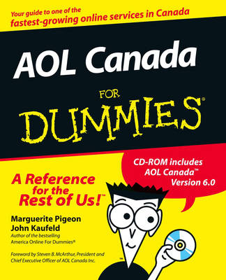 Book cover for AOL Canada for Dummies