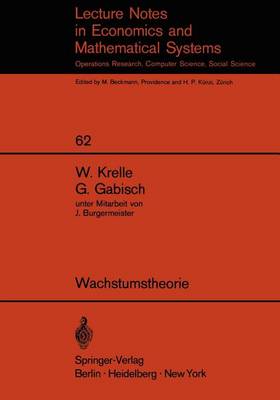 Cover of Wachstumstheorie