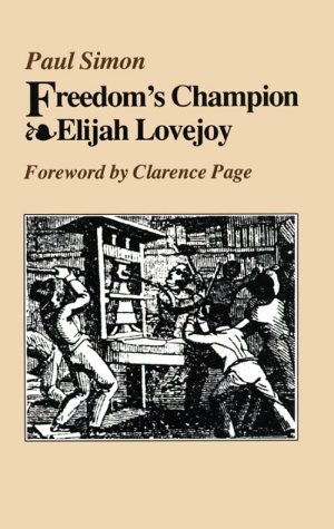 Book cover for Freedom's Champion--Elijah Lovejoy