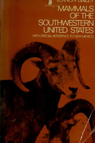 Cover of Mammals of the Southwestern United States