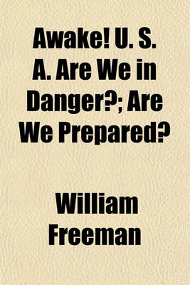 Book cover for Awake! U. S. A. Are We in Danger?; Are We Prepared?