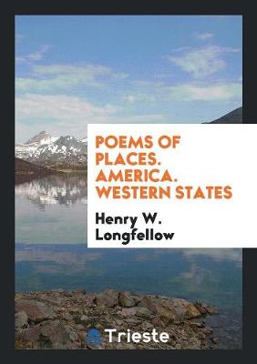 Book cover for Poems of Places. America. Western States