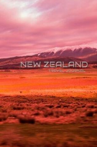 Cover of New Zealand landscape Travel creative Journal