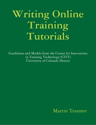 Book cover for Writing Online Tutorials Book