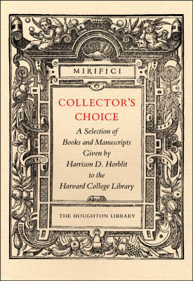 Book cover for Collector’s Choice