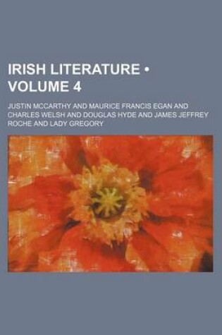 Cover of Irish Literature (Volume 4)