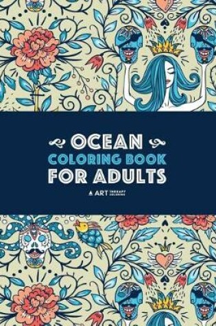 Cover of Ocean Coloring Book for Adults