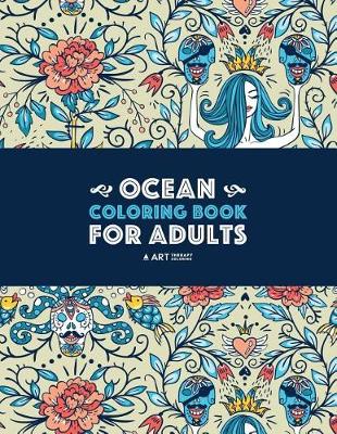 Book cover for Ocean Coloring Book for Adults