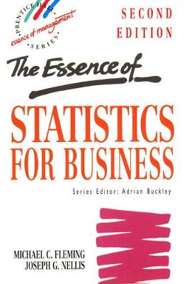 Book cover for Essence Statistics Business