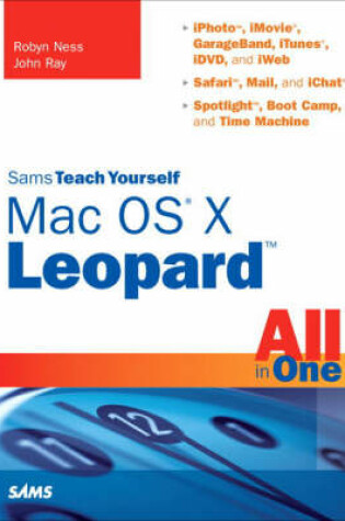Cover of Sams Teach Yourself Mac OS X Leopard All in One