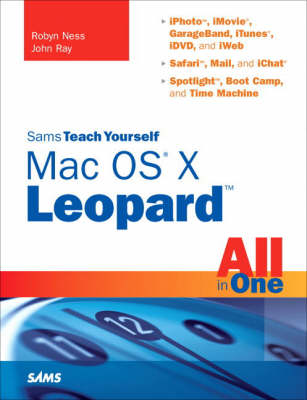 Book cover for Sams Teach Yourself Mac OS X Leopard All in One