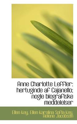 Book cover for Anne Charlotte Leffler