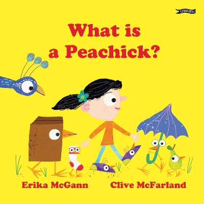 Book cover for What Is a Peachick?