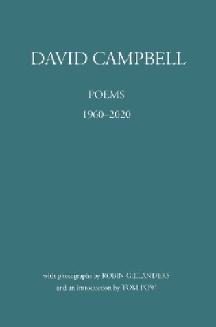 Cover of David Campbell: Poems 1960-2020