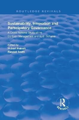 Book cover for Sustainability, Innovation and Participatory Governance