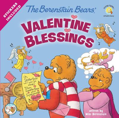 Book cover for The Berenstain Bears' Valentine Blessings